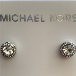 Michael Kors Sterling Silver Brilliance Studs